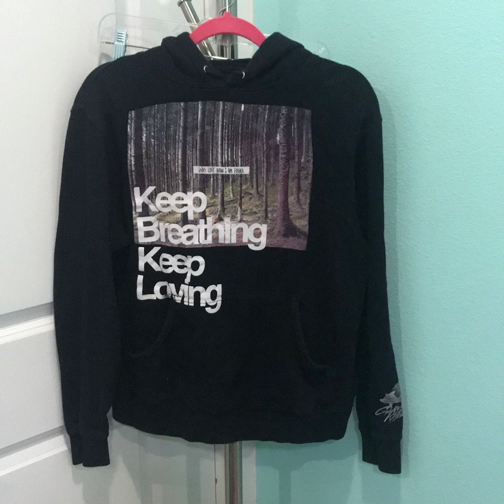 Keep Breathing Keep Loving Sweatshirt